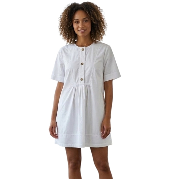 G. Label Dresses & Skirts - G. Label By Goop Cotton Oversized Dress Womens 6 White